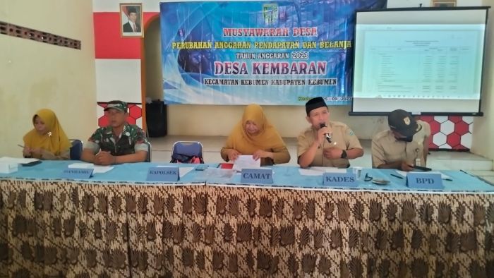 Musdes Perubahan APB Desa Tahun Anggaran 2023