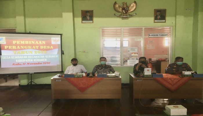 Pembinaan perangkat Desa 