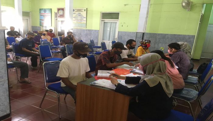 Penyaluran Bantuan Jaring Pengaman Sosial (JPS) Kabupaten