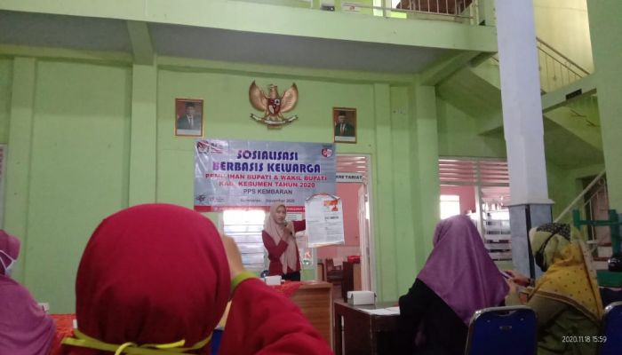 Sosialisasi Berbasis Keluarga (Pemilihan Bupati & Wakil Bupati Kab. Kebumen) 01