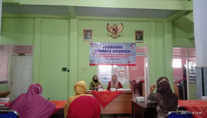 Sosialisasi Berbasis Keluarga (Pemilihan Bupati & Wakil Bupati Kab. Kebumen)