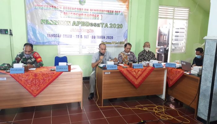 Musdes Perubahan APB Desa dan Musdes Perubahan Penerima BLT-DD T.A 2020 01