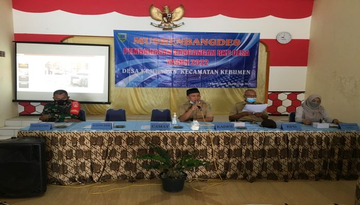 Musrenbangdes RKP desa tahun 2022